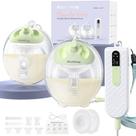 Bomba de mama Momfree K3 portátil sem usar as mãos 180 ml 15-24 mm