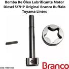 Bomba De Óleo Lubrificante Motor Diesel 5/7HP Original Branco Buffalo Toyama Lintec 19801550