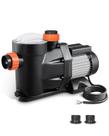 Bomba de piscina VEVOR In/Above Ground 2HP 220V Self Priming 135GPM