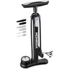 Bomba de piso para bicicleta MOHEGIA com medidor 160 PSI Schrader Presta