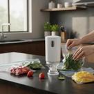 Bomba De Sucção Recarregável À Vácuo Para Alimentos Com Usb