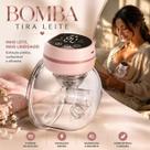 Bomba de Tirar Leite Materno Elétrica Portátil Sem Dor Recarregável Extrator de Leite Mãos Livre
