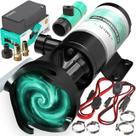 Bomba de trituração RV LATCH.IT 12V 45,4L/min para tanque de resíduos de 57L