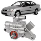 Bomba direcao hidraulica honda civic 1.6 16v 1996 a 2000