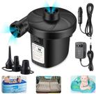 Bomba Elétrica Pneumática Bask para Encher e Esvaziar Infláveis como Colchão, Piscina , Bola, Boias