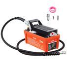 Bomba hidráulica pneumática VEVOR 10.000 PSI 1,9 L com tubo laranja de 2 m
