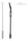 Bomba Lançamento De Tereré Inox Mola Boa Externa