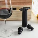 Bomba manual a vacuo p/ vinho seladora c/2 rolhas