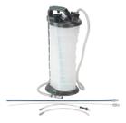 Bomba manual e pneumática para retirada de fluído do motor
