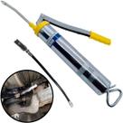 Bomba Manual Para Graxa Engraxar Com Alavanca 500g Cromada Brasfort
