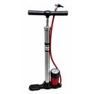 Bomba Manual Pneus 50cm com Manômetro 10 Bar Titanium Platina