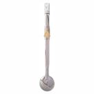 Bomba p/ Chimarrão e Tereré Inox c/ Pingente Banhado a Ouro