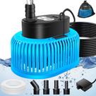 Bomba para Capa de Piscina FizZeal 850 GPH 110V com Mangueira e Adaptadores