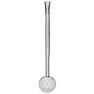 Bomba para Tomar Chimarrão Mil Furos de Mate Inox Bortonaggio 23,5cm Lisa Bojo Removível