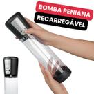 Bomba Peniana Recarregável Trata Ejaculação Precoce Melhora Irrigação Sanguínea Cresce e Engrossa Pau Penis Vagina SexSh