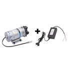 Bomba Pressurizada para Aparelhos de Osmose Reversa 100 GPD com Fonte - Adaptador 1.5A