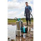 Bomba Submersa 1100W: Drene Água Suja com Potência