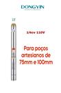 Bomba Submersa Dongyin 1/4cv p/poço 75mm e 100mm