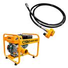 Bomba Submersível de Mangote 6M BS2 Com Motor Acionamento Combustão 6,5Hp MACR CSM