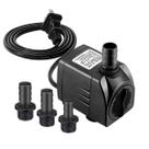 Bomba submersível SongLong 1500L/h 25W 6,5 pés de altura