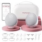 Bomba tira-leite Momcozy M9 sem mãos, controlada por app, kit com 2 unidades Bomba tira-leite Momcozy M9 sem mãos, controlada por app, kit com 2 unidades