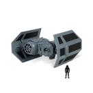 Bombardeiro TIE de brinquedo STAR WARS Micro Galaxy Squadron de 12,7 cm com boneco Bombardeiro TIE de brinquedo STAR WARS Micro Galaxy Squadron de 12,7 cm com boneco