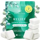 Bombas de vapor para ducha Maybeluck con eucalipto y menta, paquete de 7