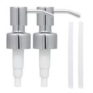 Bombas dispensadoras de sabão e loção Top Home Store em aço inoxidável (pacote com 2)