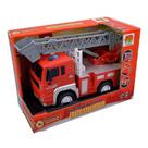Bombeiro Fricçao C/ Som E Luz DMT5698 - Dm Toys Bombeiro Fricçao C/ Som E Luz DMT5698 - Dm Toys