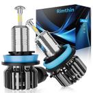 Bombillas antiniebla Rimthin H11 H8 H9 6500K con ventilador de enfriamiento paquete de 2