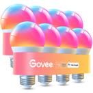 Bombillas Inteligentes Govee 1000LM Cambiadoras de Color Wi-Fi Paquete de 8 Bombillas Inteligentes Govee 1000LM Cambiadoras de Color Wi-Fi Paquete de 8
