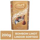 Bombom de Chocolate Suíço Lindt Lindor Sortido, 1 Caixa 200G