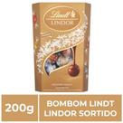 Bombom de Chocolate Suíço Lindt Lindor Sortido, 1 Caixa 200G