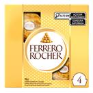 Bombom Ferrero Rocher 4 unidades