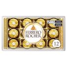 Bombom Ferrero Rocher Bandeja 150g 12 Unidades