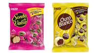 Bombom Lacta Sonho De Valsa E Ouro Branco 2 Pacotes De 1Kg