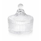 Bomboniere Baleiro Pote Vidro Tampa Doce Bala Mesa Decoração 14cm Resistente