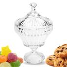 Bomboniere Cristal Vidro Grande Elegante Luxo Mesa Escritório Bomboniere Cristal Vidro Grande Elegante Luxo Mesa Escritório