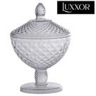 Bomboniere de Acrílico Luxxor Com Pé e Tampa 1,5L 25x18cm