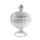 Bomboniere Memoir 380ml Vidro Com Tampa Wincy Casa Potiche