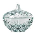 Bomboniere Potiche Decorativo Vidro Transparente 12,4cm