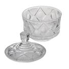 Bomboniere Vidro Pote Com Tampa 15cm Doce Bombons Decoração