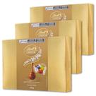 Bombons Chocolate Lindt Lindor Kit 3 Caixas Presente 100g