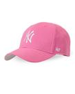 Boné 47 NY Yankees rosa para jovens ajustável 100% algodão