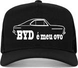 Boné aba curva trucker opala byd meu ovo meme zoeira
