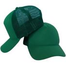 Boné Aba Curva Trucker Telinha Telado Snapback verde
