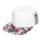Boné Aba Reta Floral Snapback Importado Várias Cores