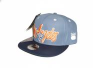 Boné Aba Reta Los Angeles Classic Retrô Azul - Snapback Streetwear Urban Califórnia Masculino