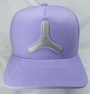Bone alcool lilas logo cinza