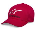 Boné Alpinestars Always Vermelho Preto Aba Curvada Masculino
